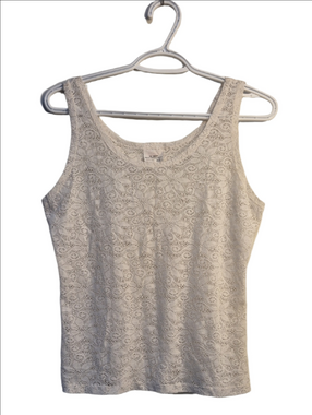 4 for 15 🌟 Source Unknown White Lace Tank Top